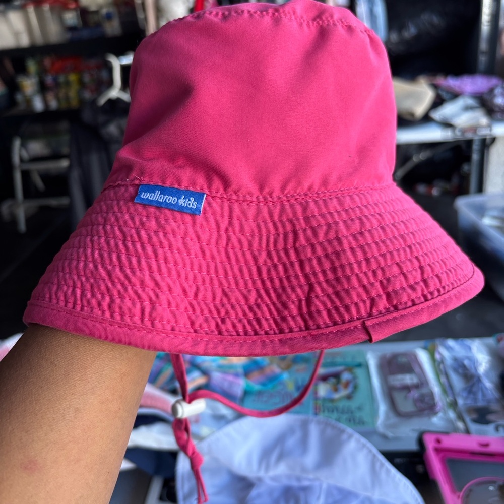 Wallaroo Kids Fuchsia Sun Hat